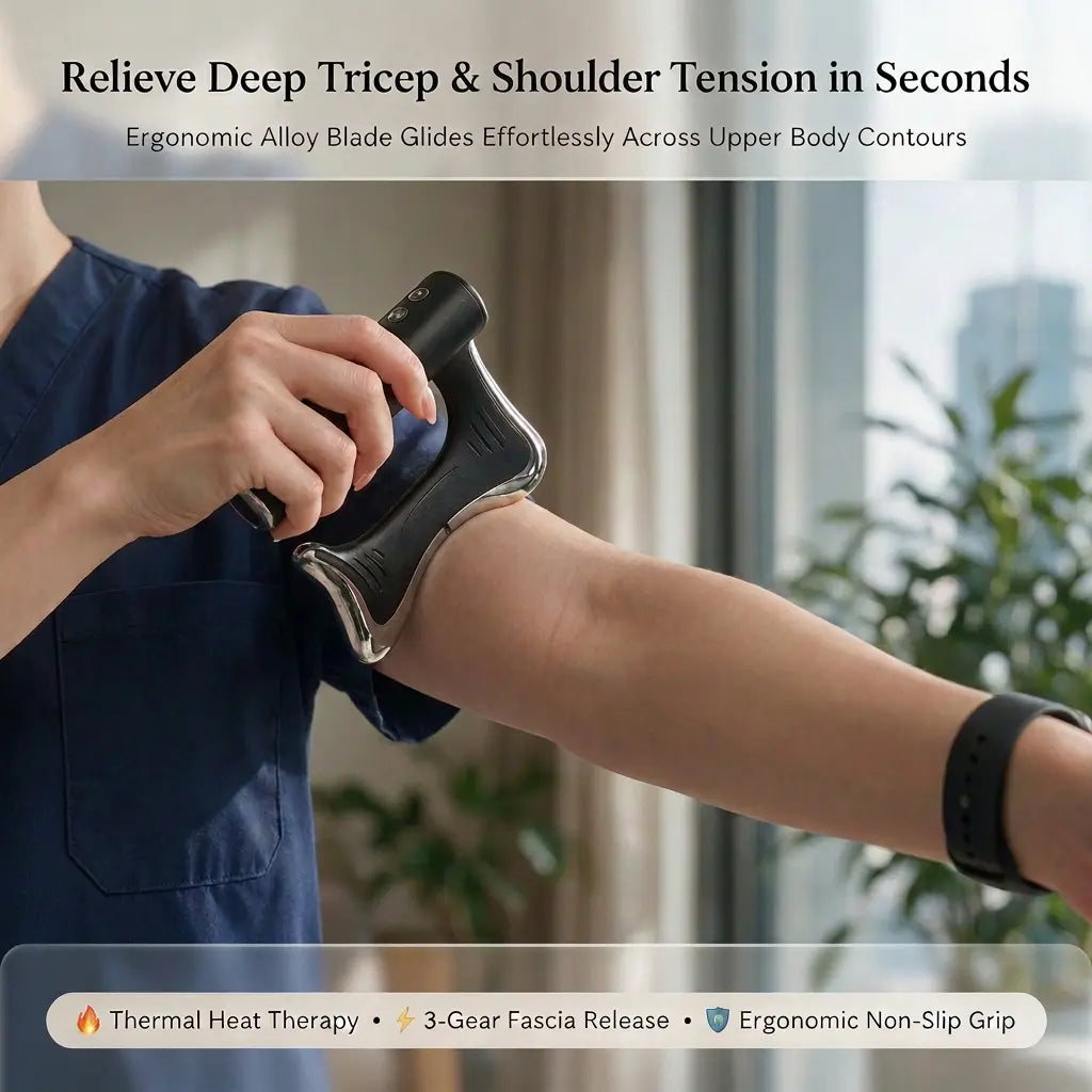 Body Relief Lab™ ThermaGlide — Heated 3-in-1 Body Massager